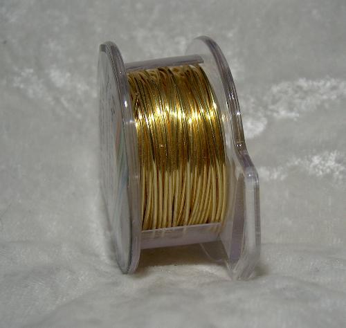 (image for) Gold Plated Round Wire 20 Gauge Parawire