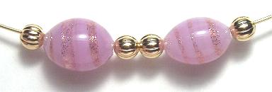 (image for) Lavendar Dreams handmade bead set