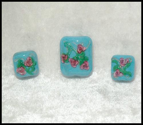 (image for) Roses Pillow Beads Set- Handmade Beads