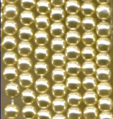 (image for) 4mm Cream Glass Pearls